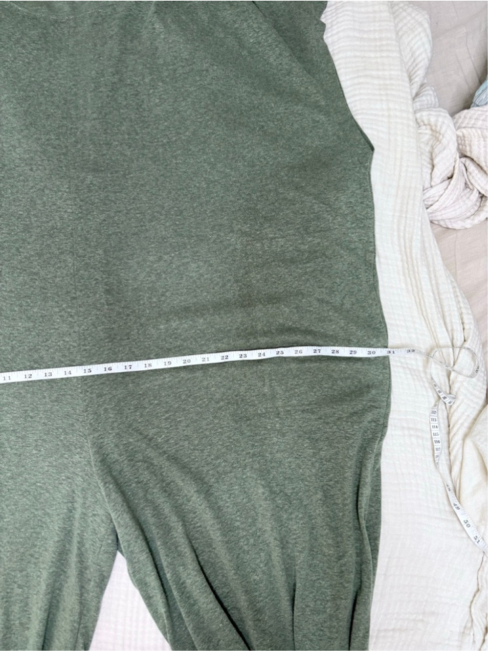 Women's FP Beach Green Short Sleeve Jumpsuit XS Oversized Linen blend - Picture 6 of 10